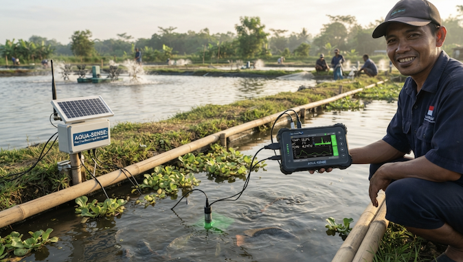 IoT Monitoring Tambak Air Tawar