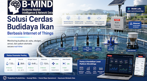 Sistem Integrasi Data IoT dan Prediksi Bisnis Budidaya Ikan Koi